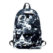 Mochila Escolar Artística Efeito Tinta