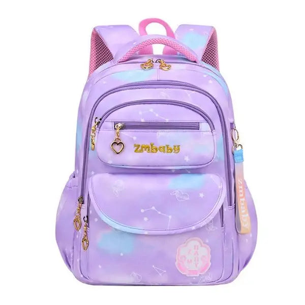 Mochila Escolar Infantil Estilo Princesa ZMBaby®