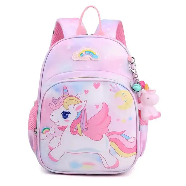 Mochila Unicórnio Cartoon para Meninas